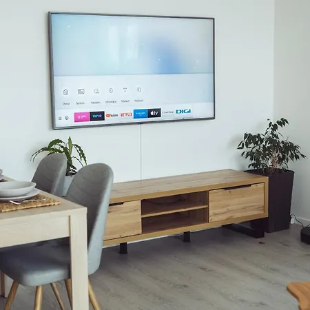 Modern ǀ Ac, Free Parking Apartman *