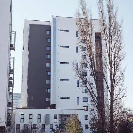 아파트 Modern 1-bedroom ǀ Ac, Free Parking *