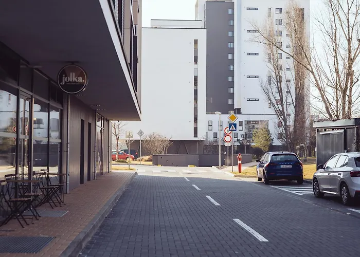 Modern ǀ Ac, Free Parking شقة براتسيلافا